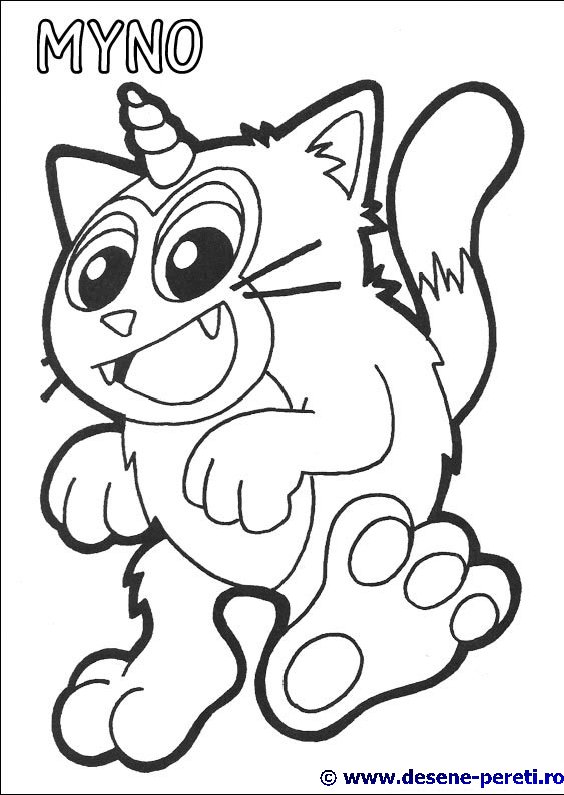 yokomon desene colorat